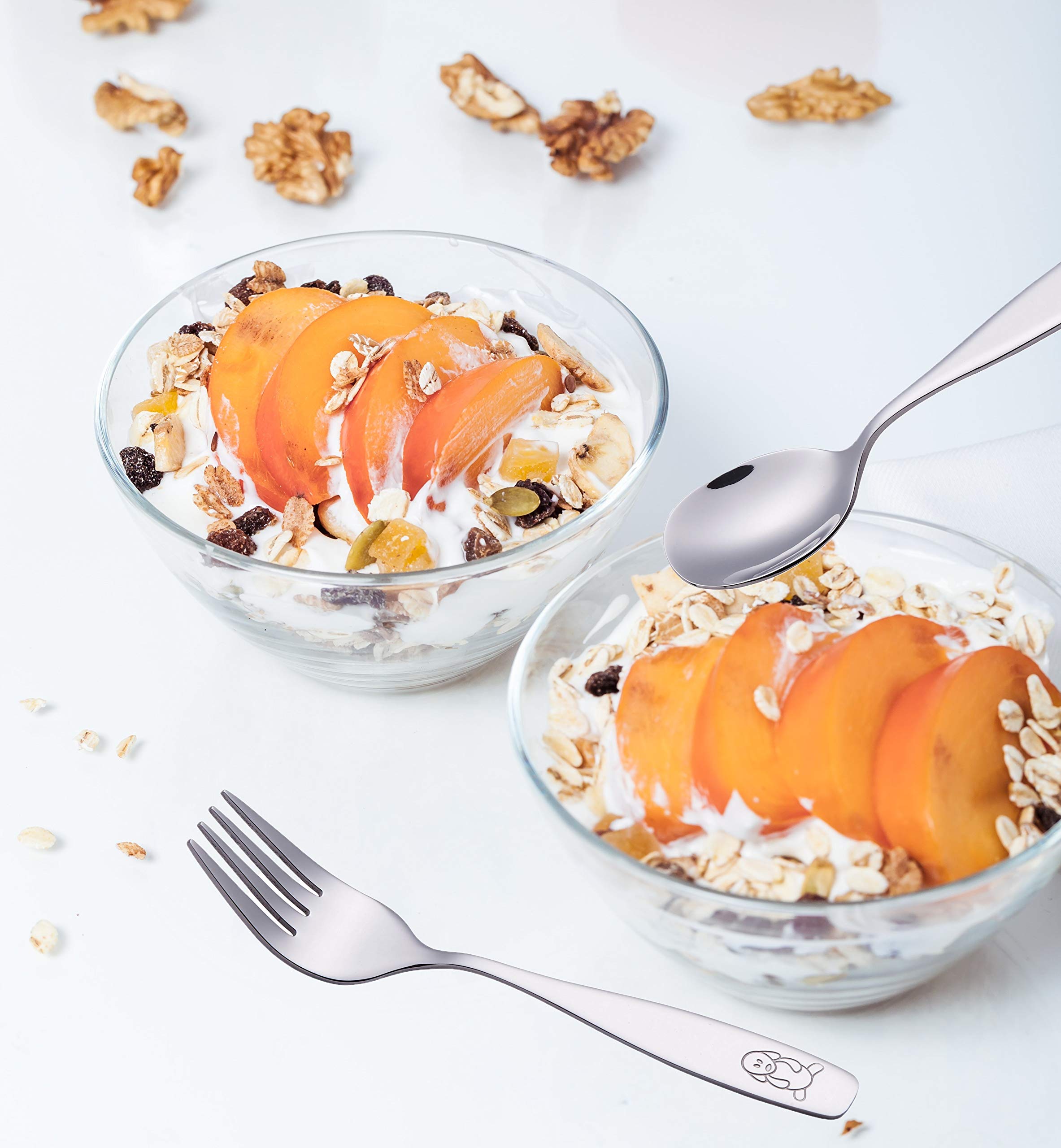 Annova preschool mealtime flatware designed for classrooms and homes.