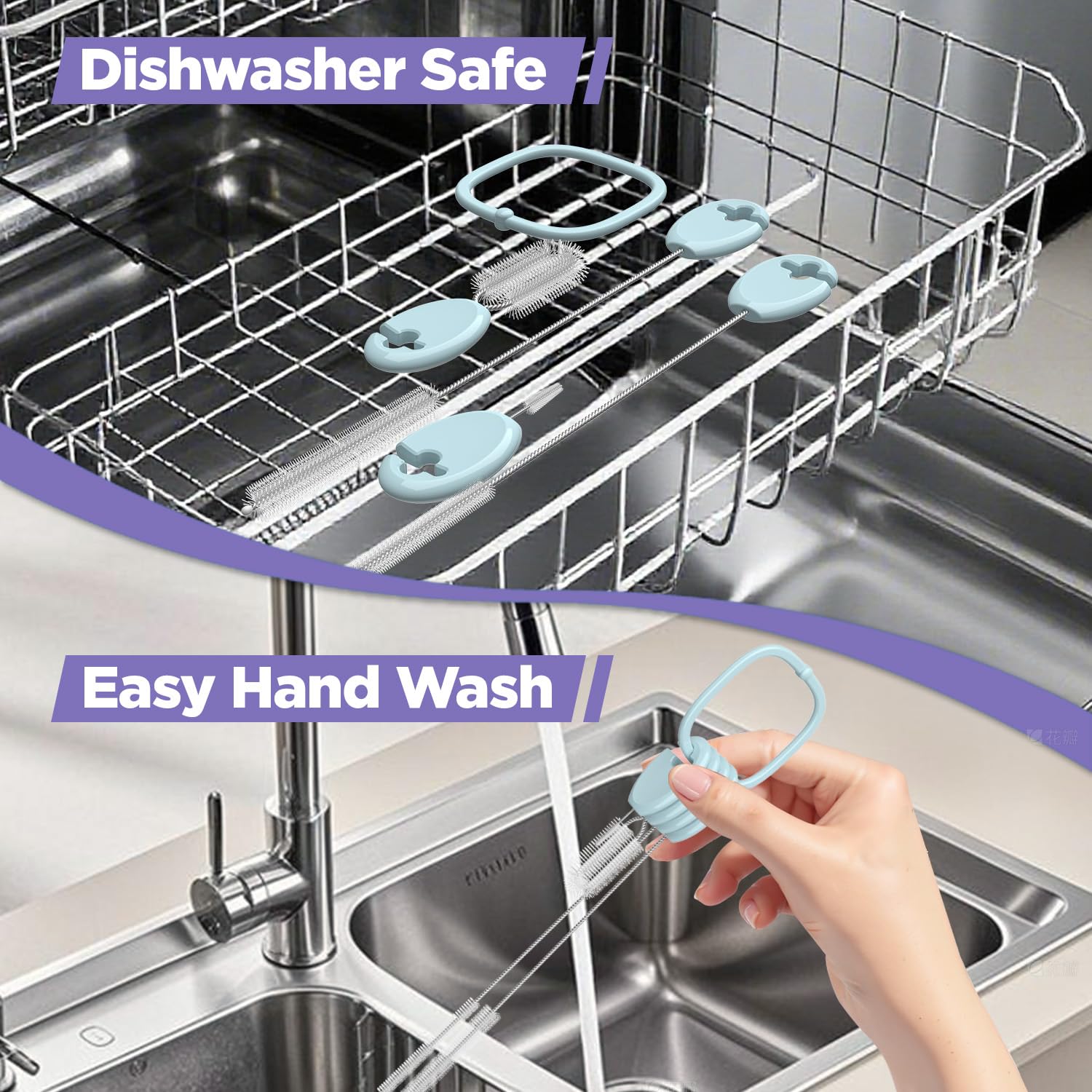 AnOis7ter straw-cleaner-brush-set crevice brush tackles tight gaps with grip.