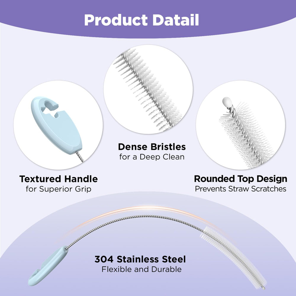 AnOis7ter straw-cleaner-brush-set spout brush cleans hard-to-reach spouts.