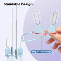 AnOis7ter straw-cleaner-brush-set straw brush reaches curves for thorough cleaning.