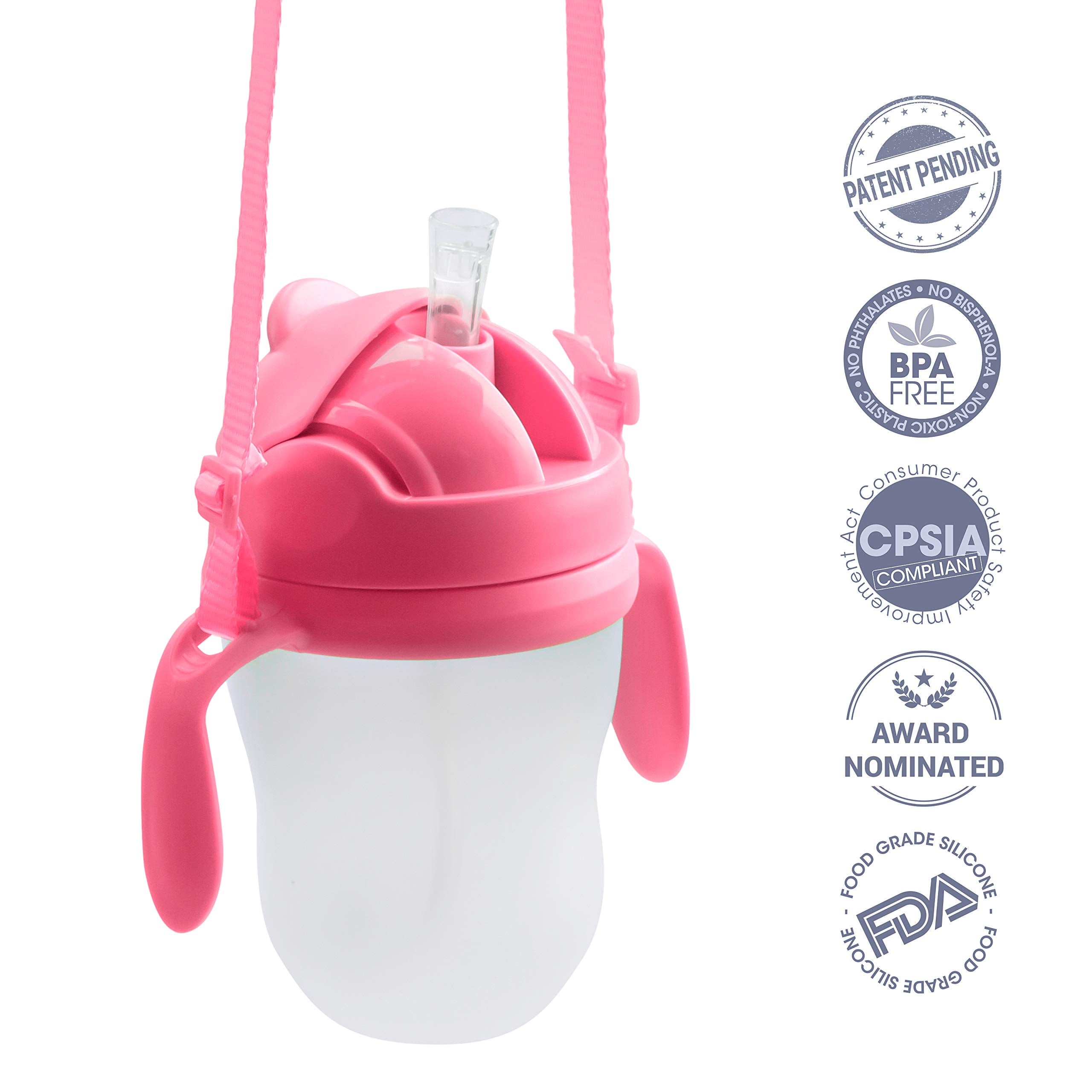 ANPEI leak-proof cup in use reduces mess during transitions.