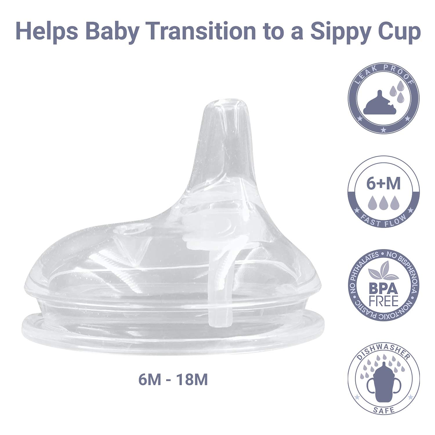 ANPEI leak-proof design helps prevent spills during busy mealtimes