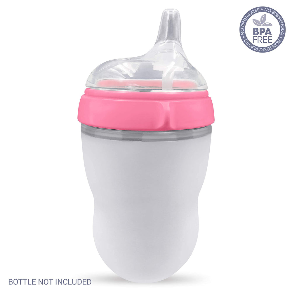 Anpei sippy cup pink compatibility comotomo features a reliable transition kit