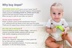 Anpei sippy cup pink soft spout nipples highlight BPA-free silicone for safe feeding transitions