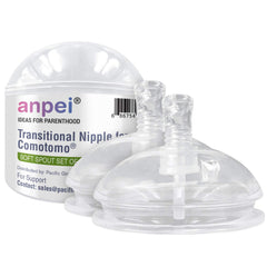 ANPEI straw cup nipple set case keeps components organized for travel