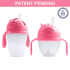 ANPEI weighted straw for Comotomo bottle supports mess-free sipping.