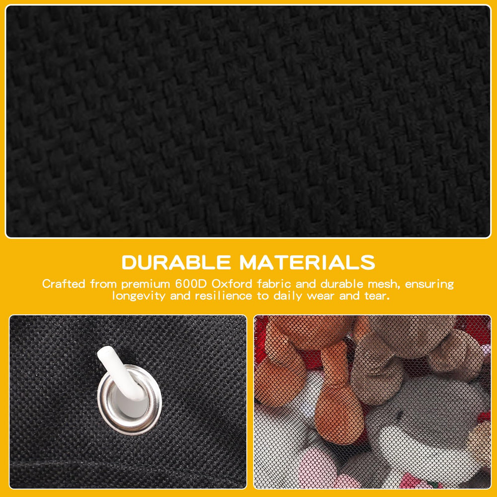 ANROYE durable 600D Oxford fabric for long-lasting toy storage.
