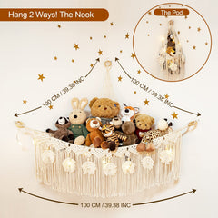 ANROYE star light feature adds ambient mood for cozy kids corners