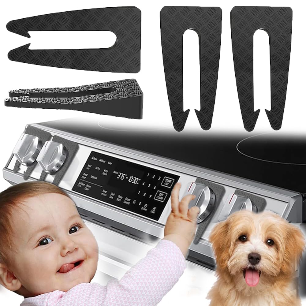 Anserdrm-cleaning-friendly-stove-knob-covers are easy to wipe and maintain.