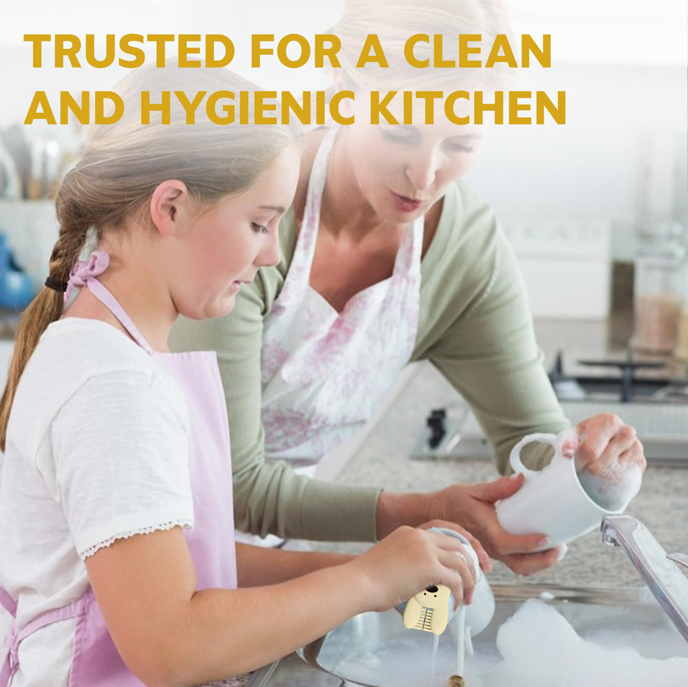 ANSOTHIN sippy-to-metal-tumbler cleaning-action image suggests versatile use in kitchens and gyms.