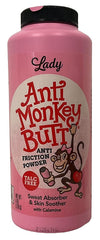 Anti Monkey Butt Lady Powder two-count packaging for portable moisture control