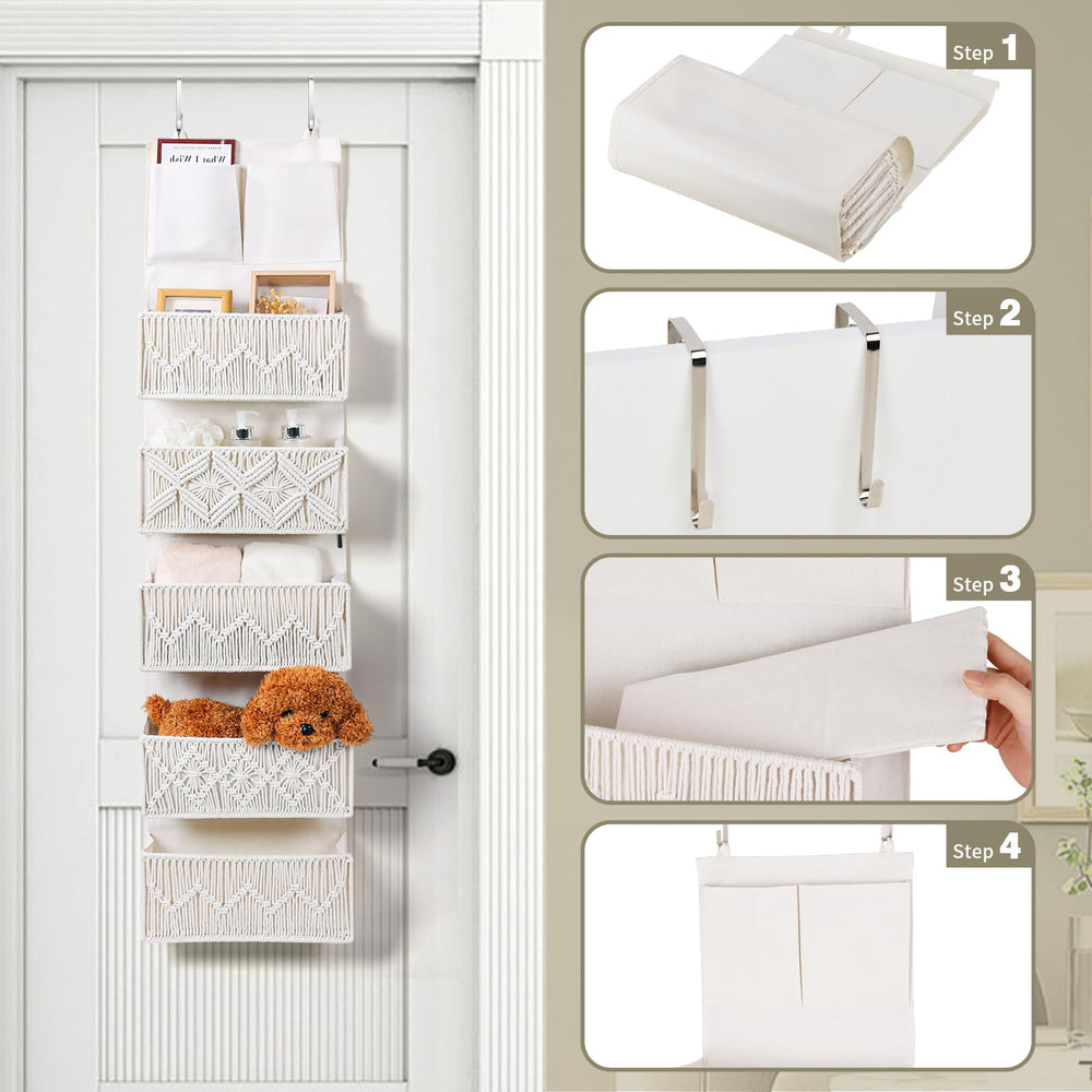 ANTIS'S HOME adjustable door-thickness compatibility up to 1.6 inches for many doors.