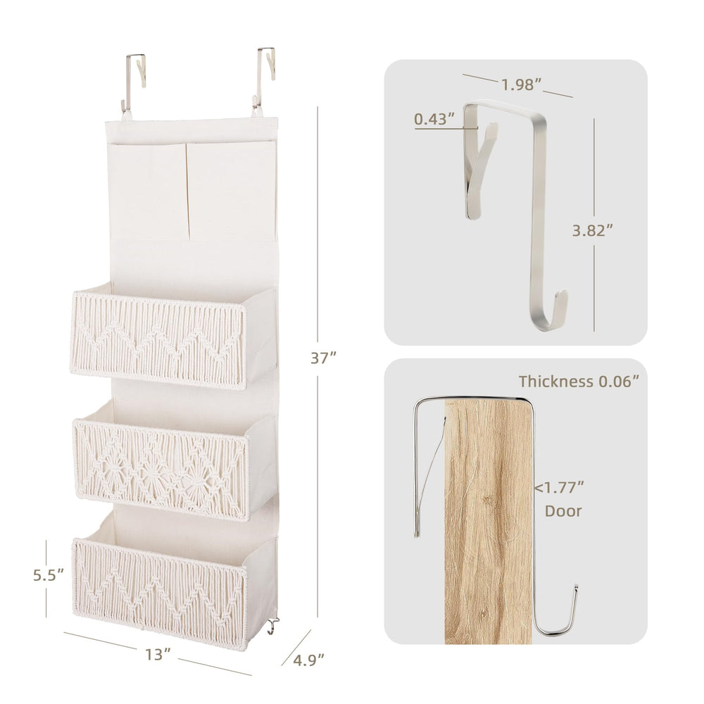 ANTIS'S HOME durable canvas rope detail combines style with sturdiness