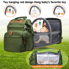 ANWTOTU changing station display highlights quick diaper changes on the go