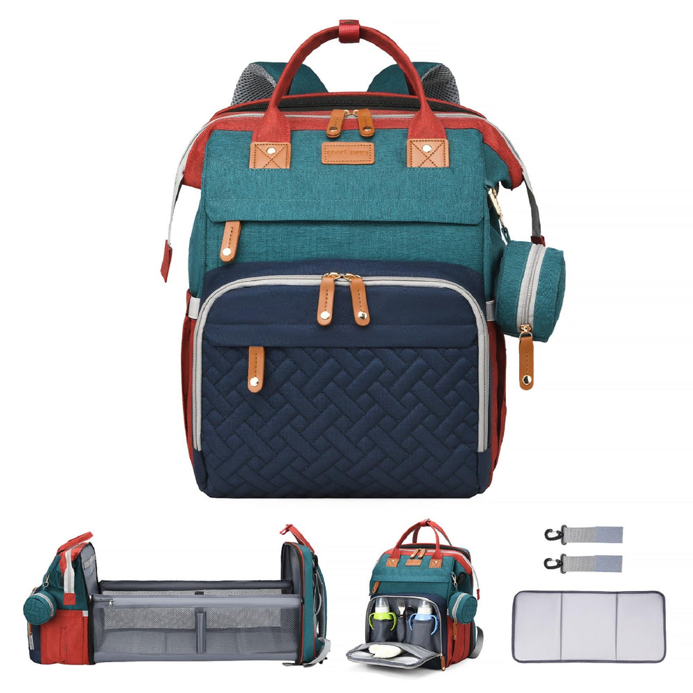 ANWTOTU diaper bag backpack waterproof 900D keeps essentials dry on outings