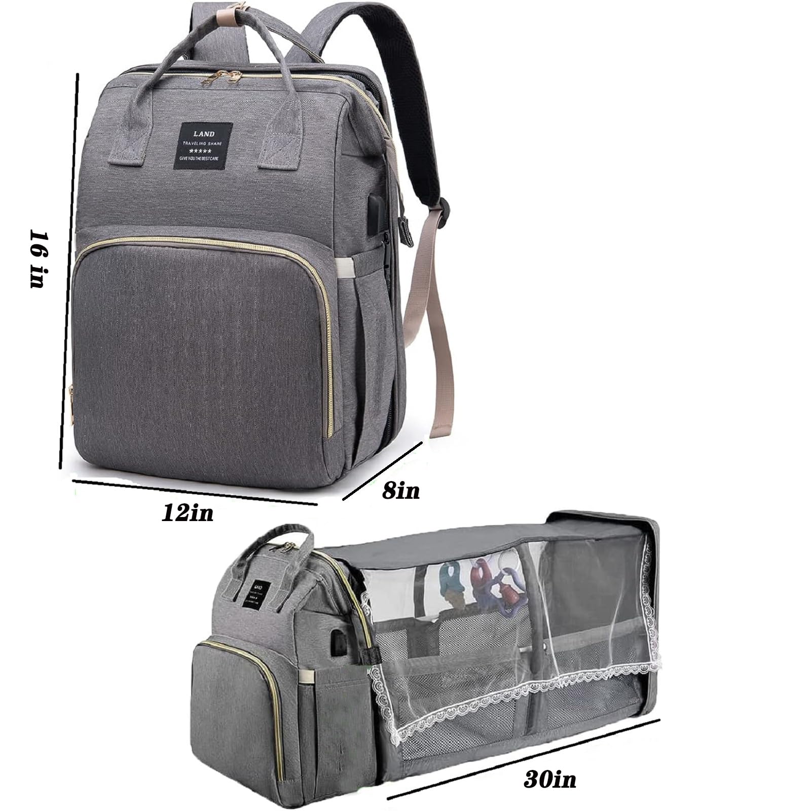 ANWTOTU inside layout shows organized pockets and easy access