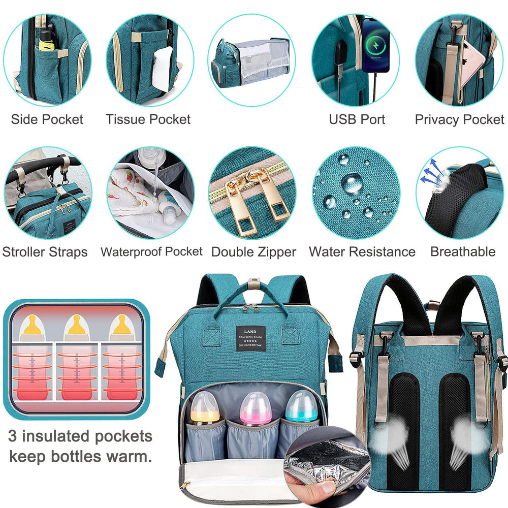 ANWTOTU insulated-bottle-pockets keep bottles at the right temperature during outings.