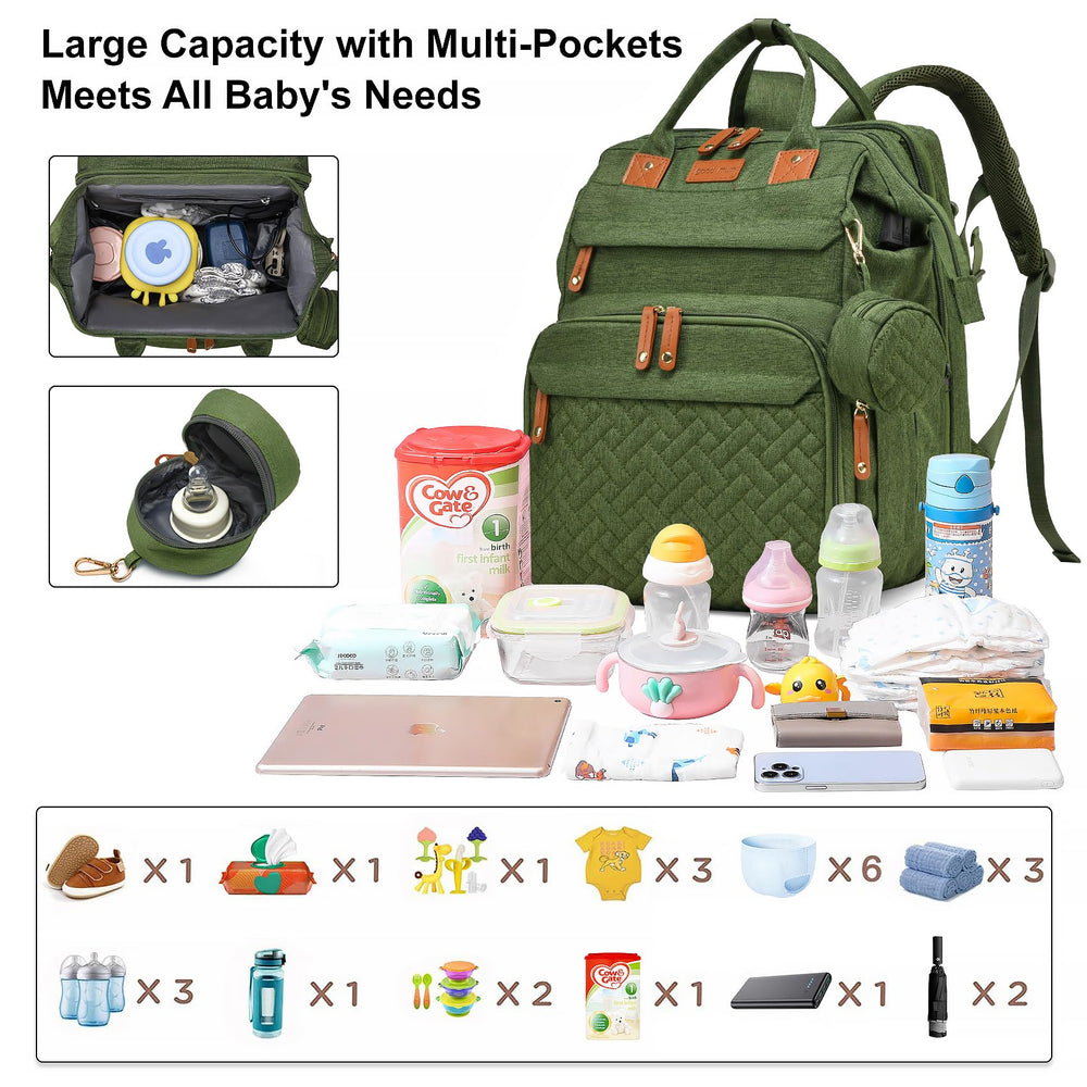 ANWTOTU insulated bottle pockets keeping bottles at suitable temperature during outings