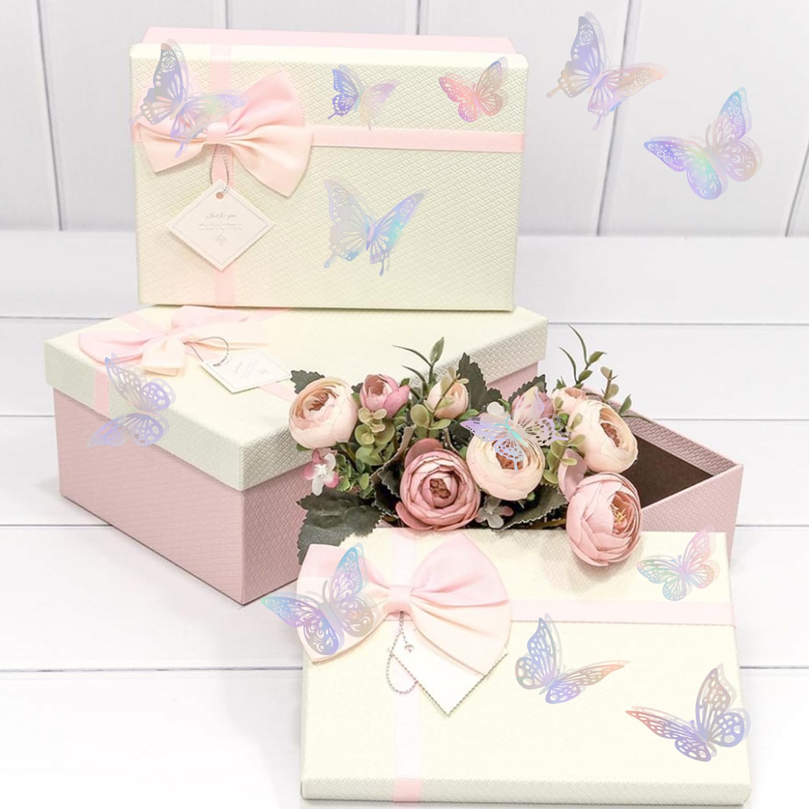 Anwyll 3D butterfly decor suits weddings and baby showers.