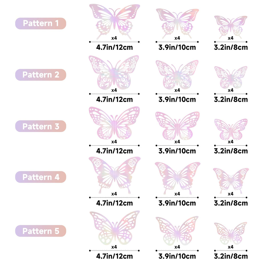 Anwyll Laser Pink 12cm butterfly style2 accents a nursery with whimsical flair.
