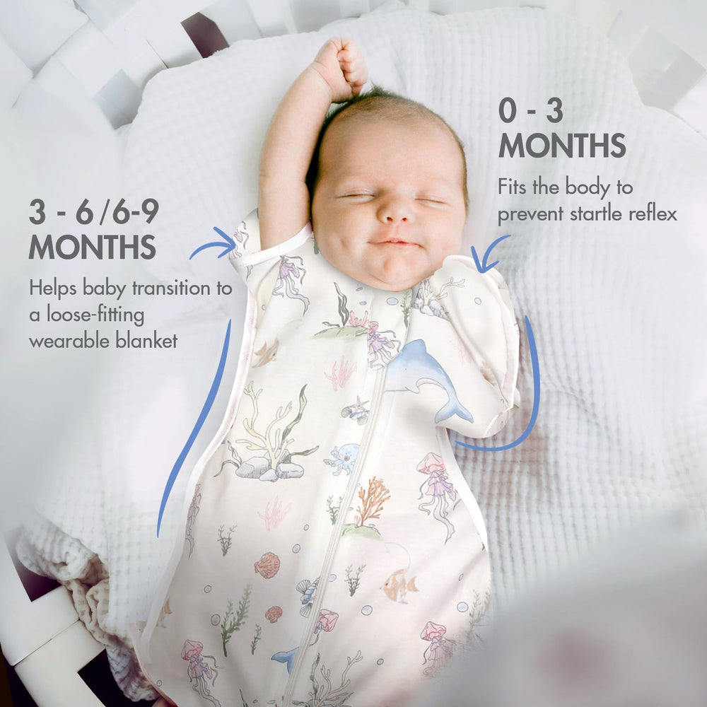 ANYEDDE soft cotton fabric swaddle for sensitive baby skin