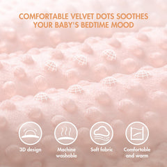 ANYEDDE lightweight warm baby blanket is ideal for indoor and outdoor use.