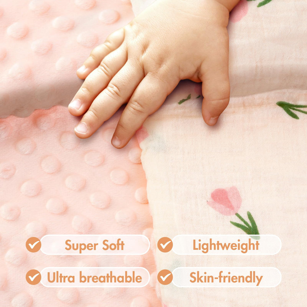 ANYEDDE newborn-to-toddler blanket supports growing comfort from day one.