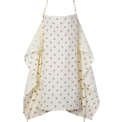 ANYEDDE nursing cover arch neckline design for eye contact and privacy