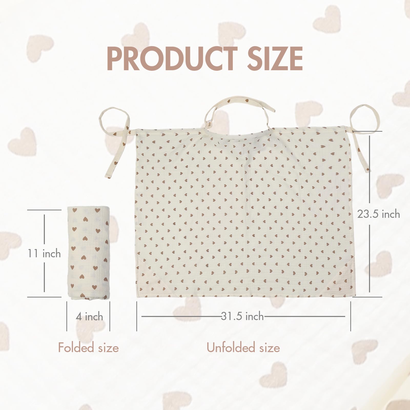 ANYEDDE nursing cover six color options add versatile style
