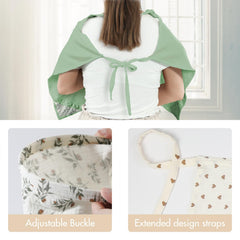 ANYEDDE nursing cover apron privacy design provides full coverage