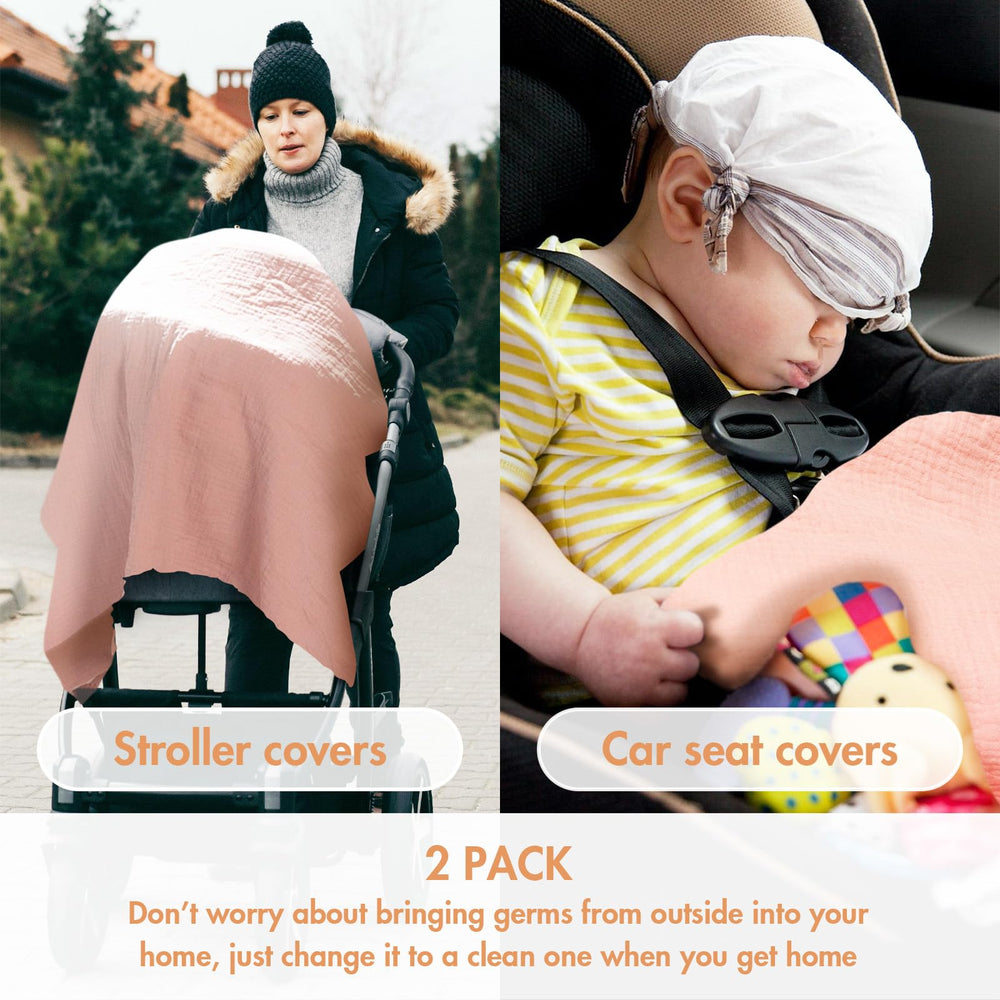 ANYEDDE soft Minky dot blanket enhances baby cuddling and nap time.