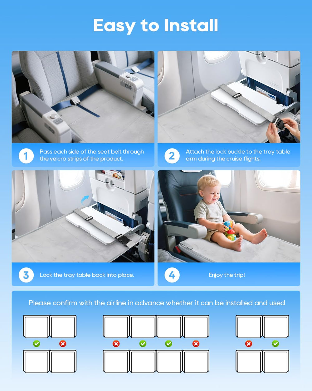 ANYSWEET toddler airplane bed anti-slip bottom keeps it stable