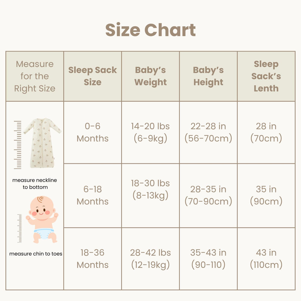 AnZai three sizes to fit babies 0-36 months for growing comfort