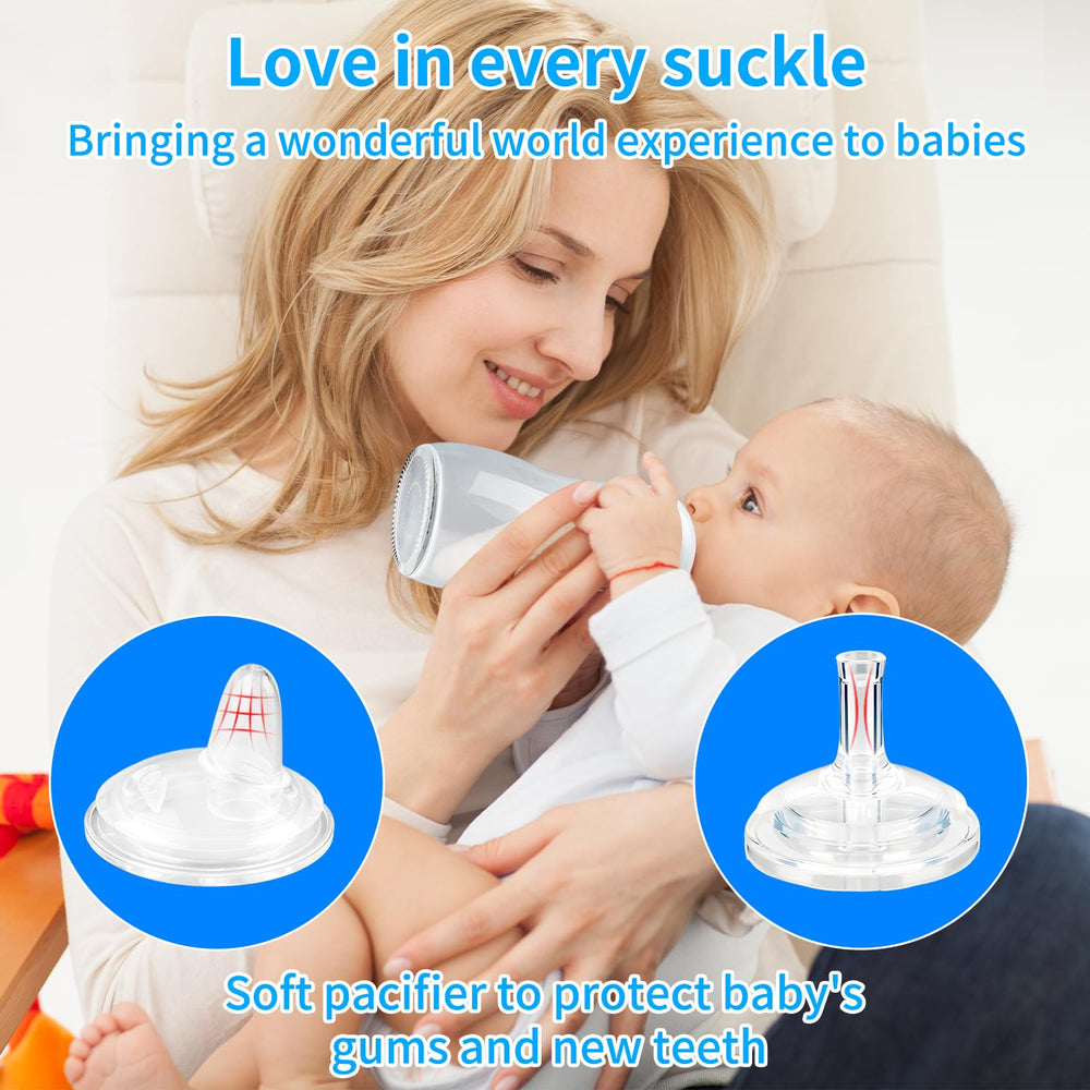 Aoaodbu 4-count-nipple replacement set fits compatible cups reliably.