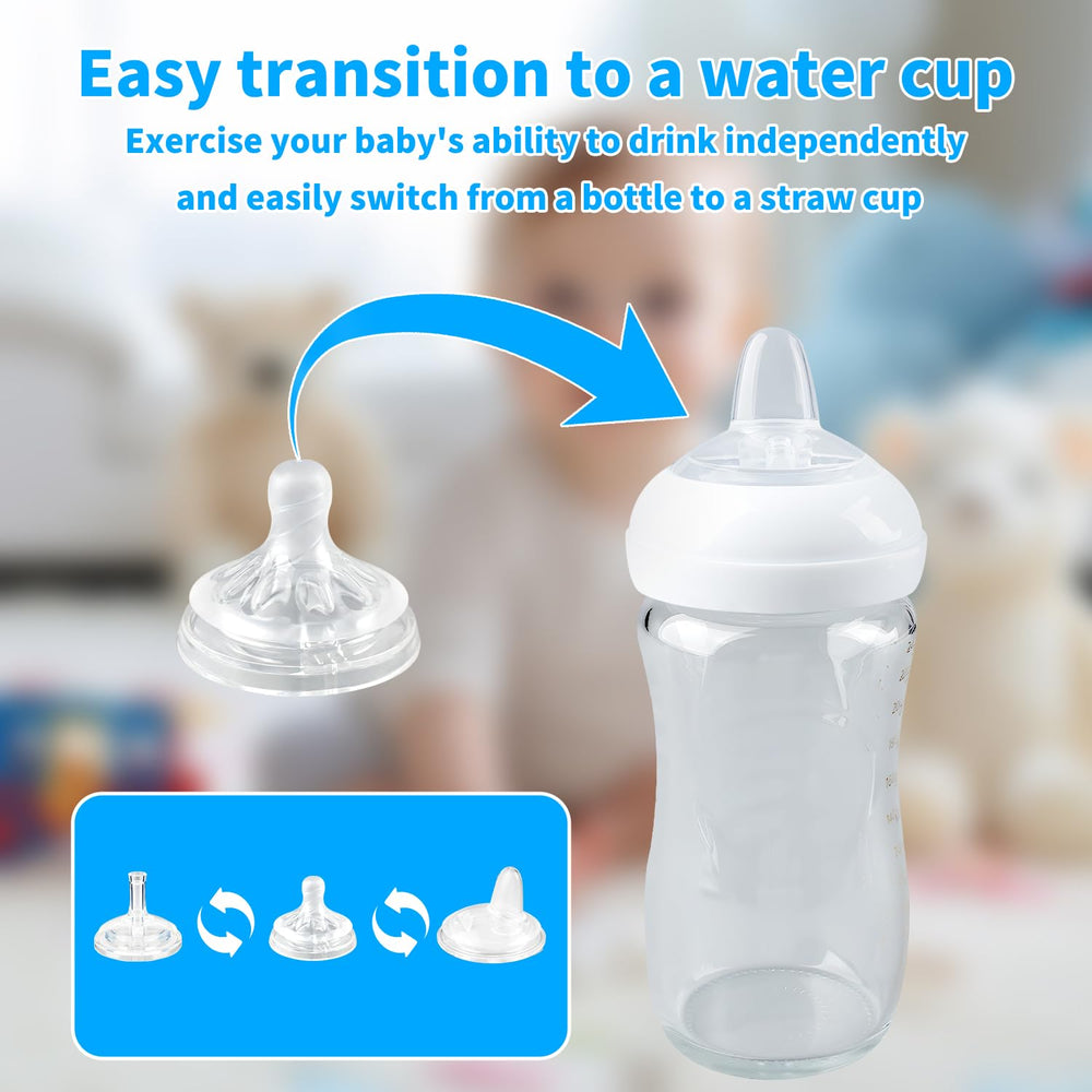 Aoaodbu dishwasher-safe-nipples allow quick cleaning after busy days.