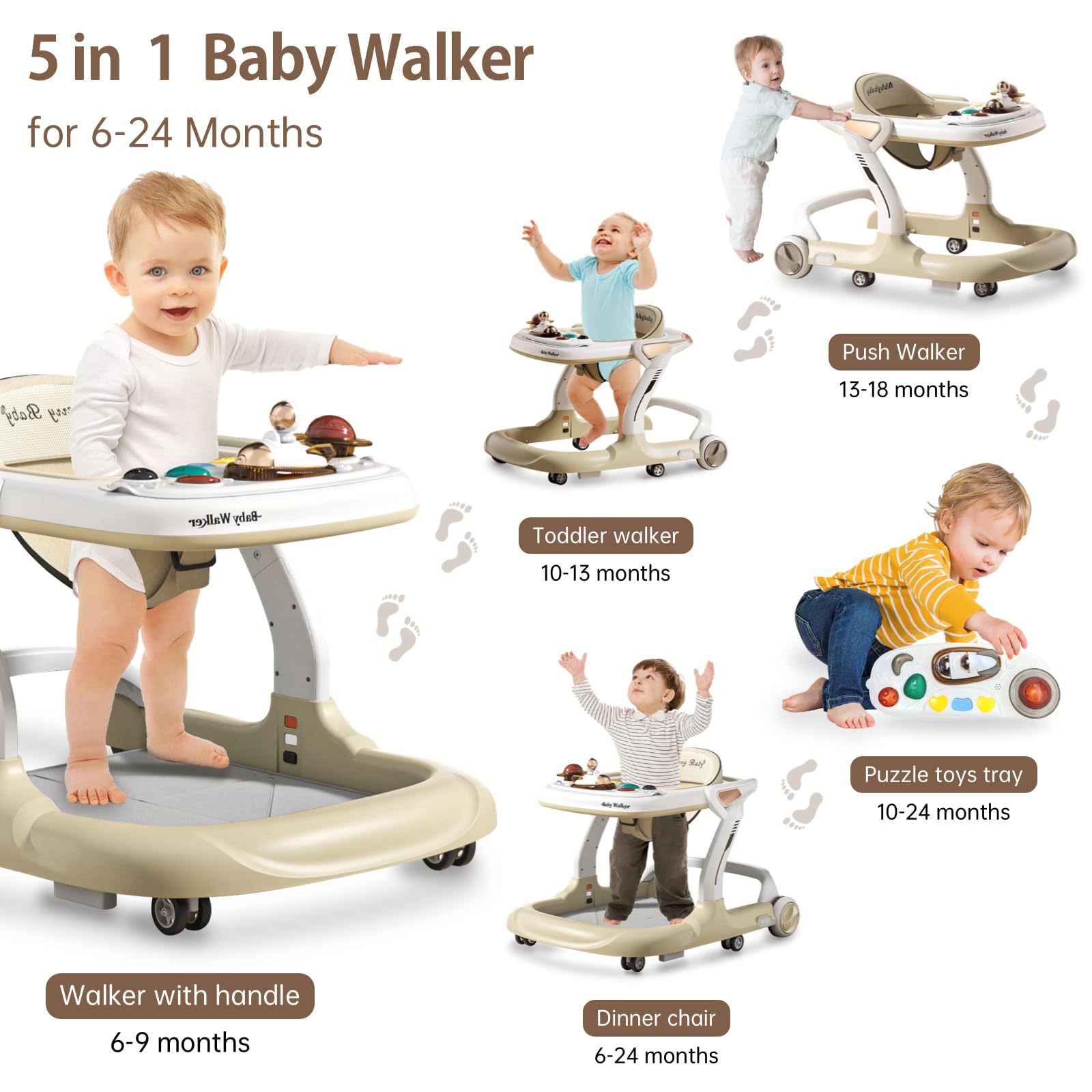 Aobalvn detachable music box space theme invites sensory play during floor time.