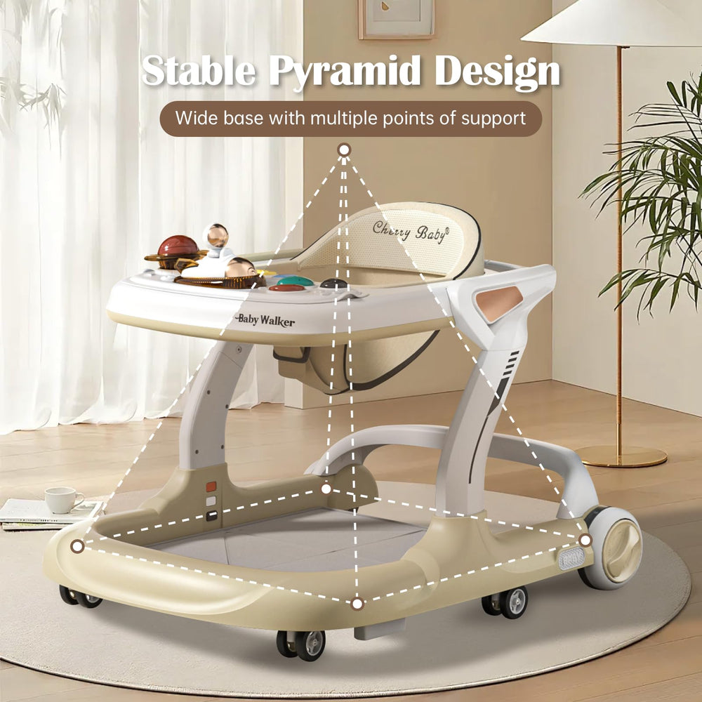 Aobalvn washable seat cushion with universal wheels makes cleanup quick for caregivers.