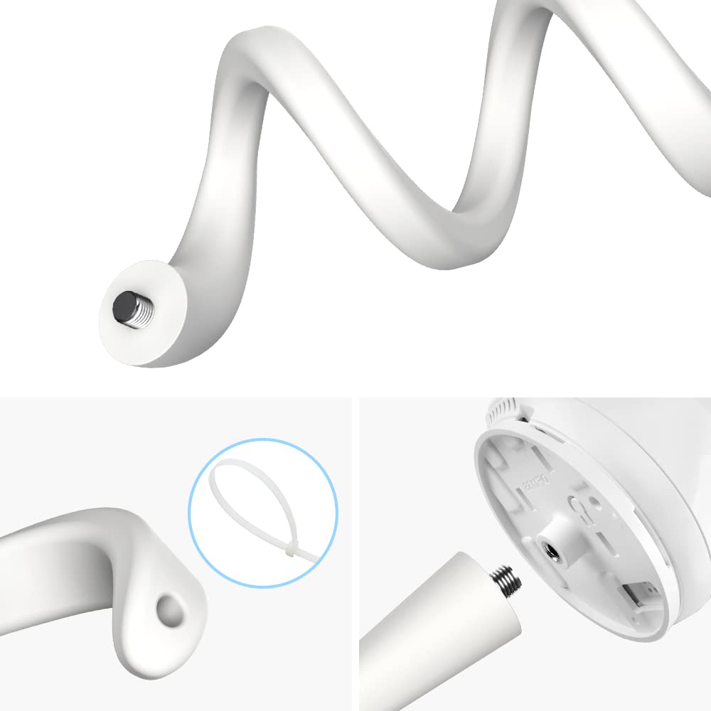 Aobelieve angled-view mount helps capture the best baby-monitor perspective.