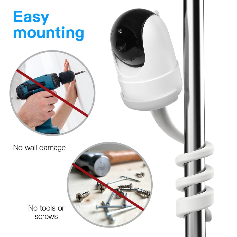 Aobelieve mount supports iFamily, Kidsneed, HUBOOK, and ANMEATE cameras.