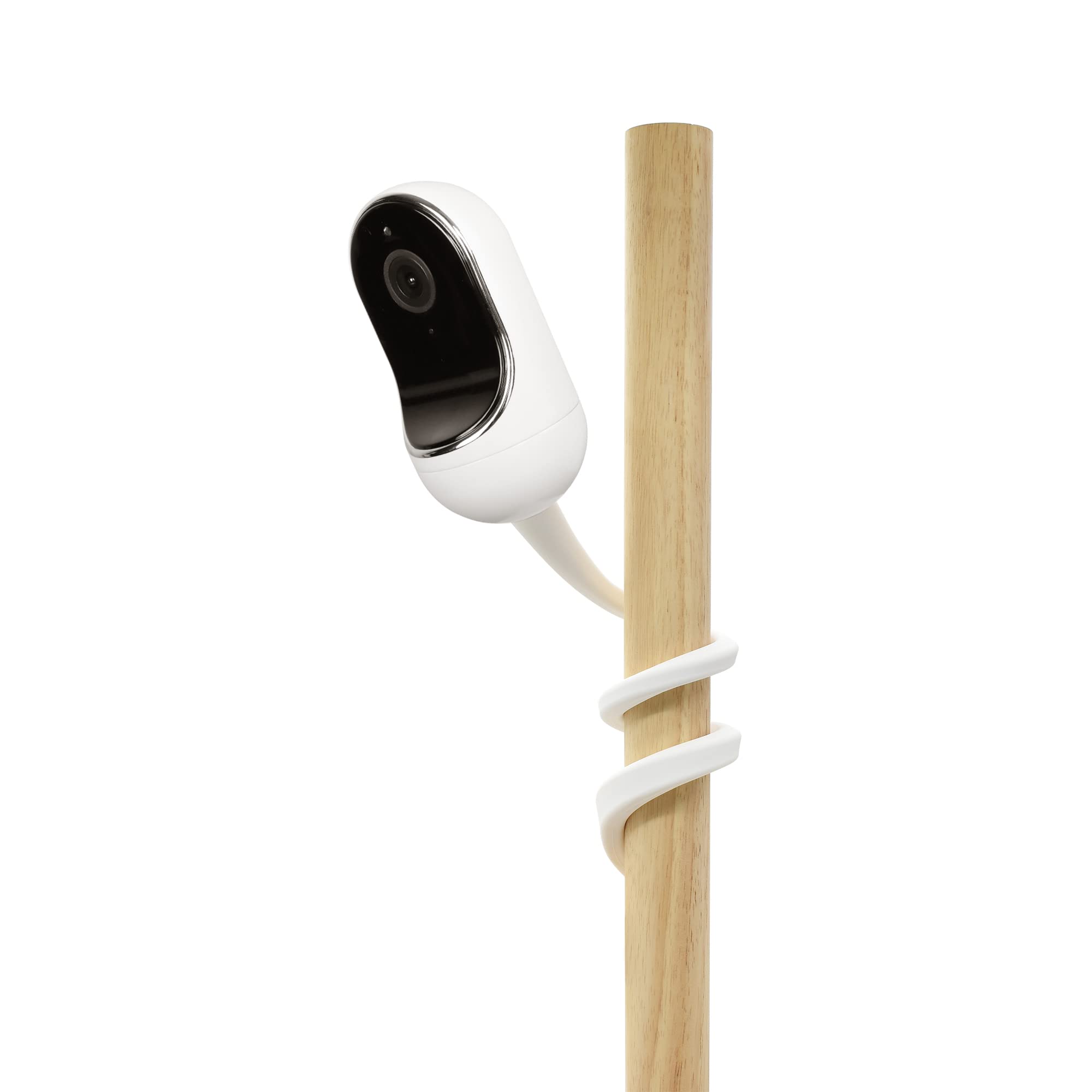 Aobelieve mount easily attaches to cribs, shelves, and brackets for quick repositioning.
