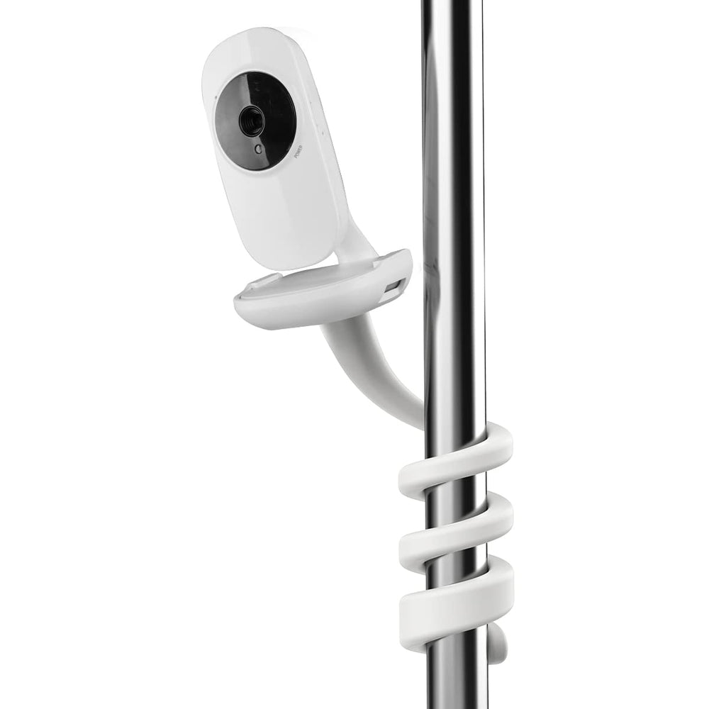 Aobelieve twist mount-shelf attachment enables secure monitor setup on shelves for easy viewing.