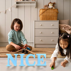 AOCEAN density fiberboard letter offers durable craft embellishments that stand freely