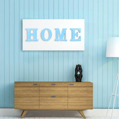 AOCEAN density fiberboard letters demonstrate durability for stand-alone display.