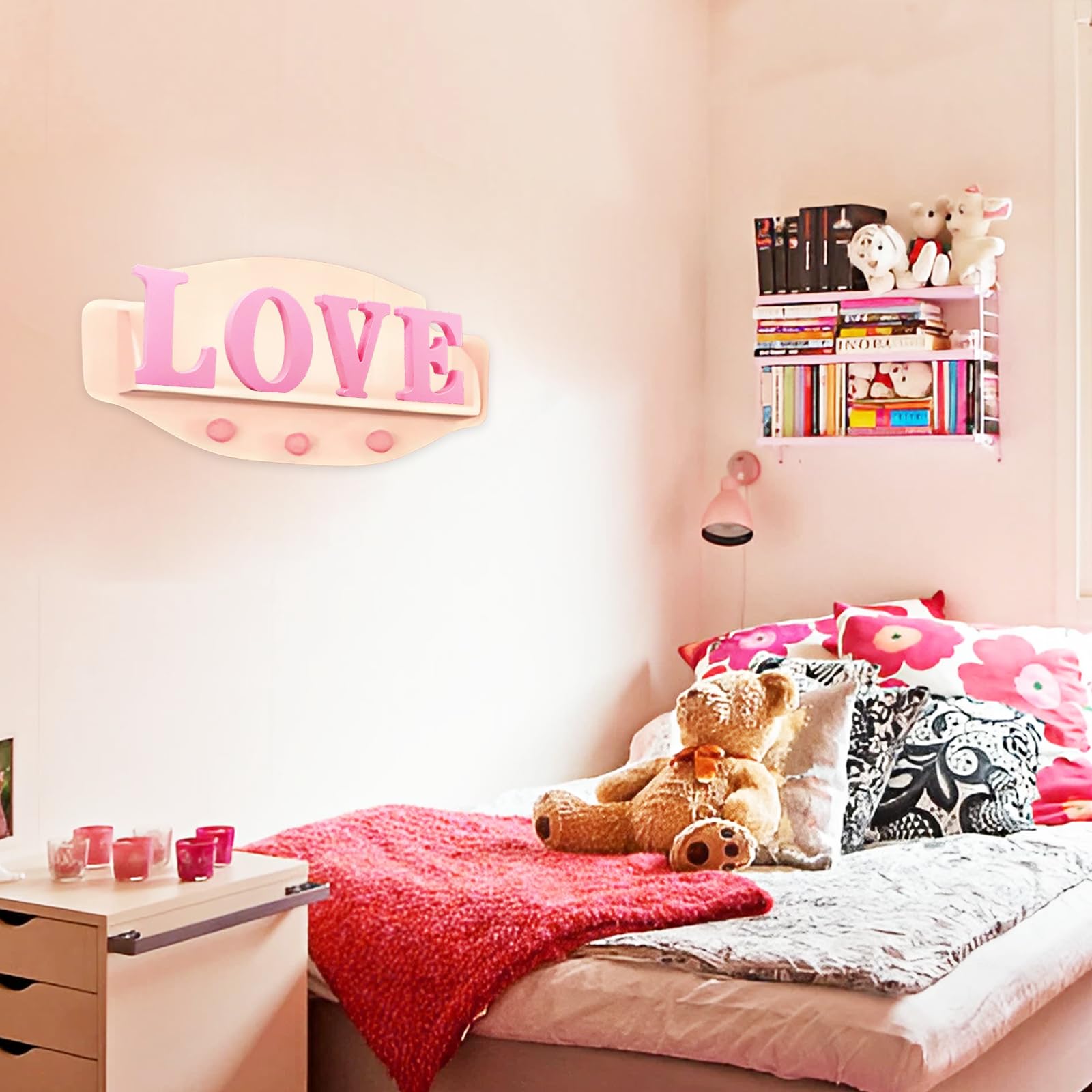AOCEAN smooth odor-free pink letter ideal for safe DIY.