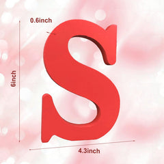 AOCEAN unfinished wood letters closeup texture shows smooth surface ideal for painting or carving projects.