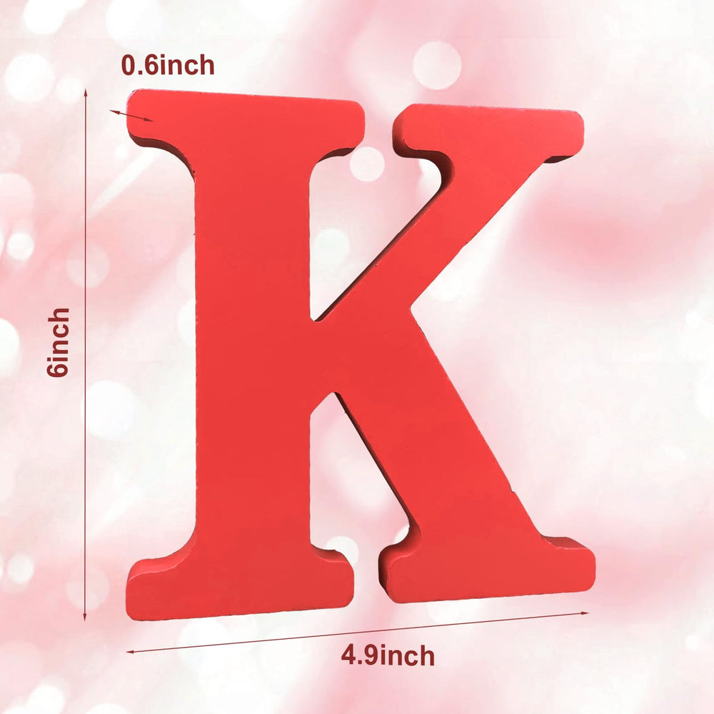 AOCEAN unfinished wood letters show smooth texture ideal for painting.