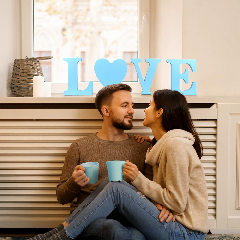 AOCEAN wall decor letters in rustic style enhance spaces with charm