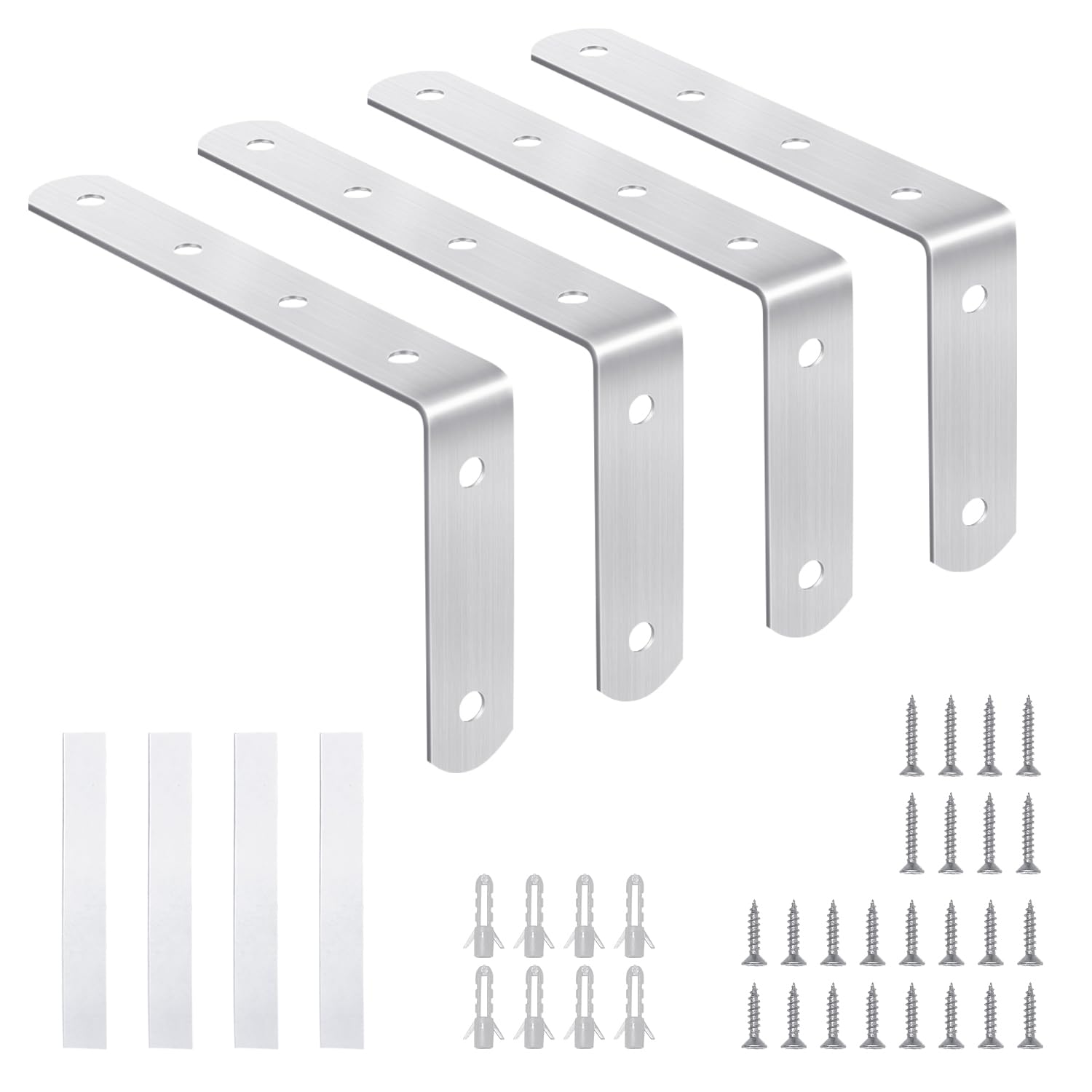 AODIOU furniture anchors 4-pack in packaging ready for quick safety setup.