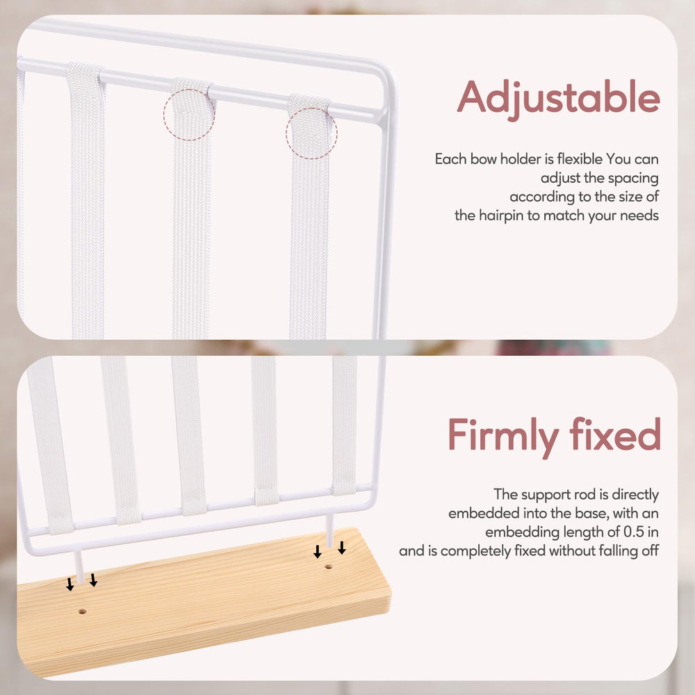 AOFLLU bow organizer drawer display keeps tiny accessories visible and sorted.