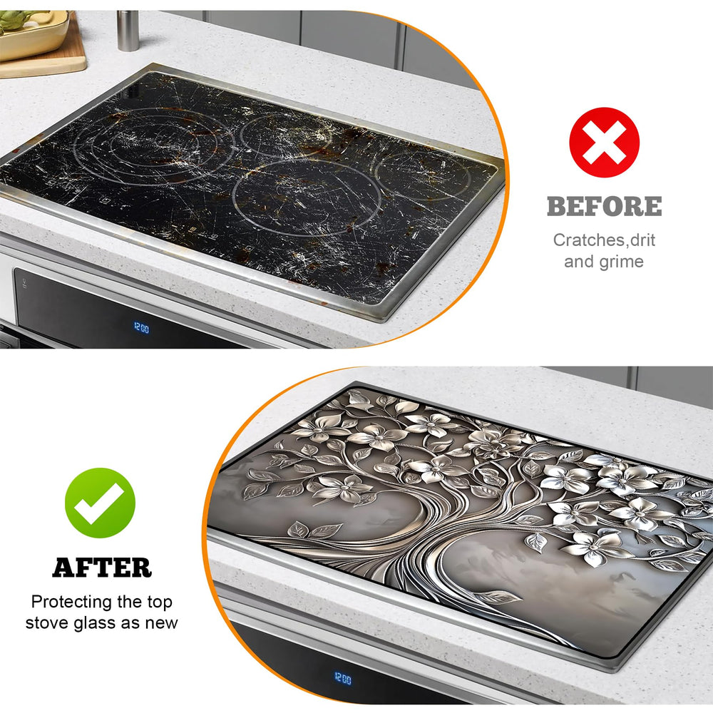 Base layer resists residual heat up to 120°F to protect countertops.